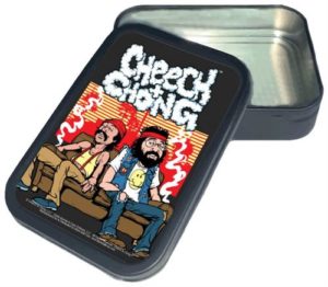 Cheech and Chong Cartoon Large Stash Tin - Image 2
