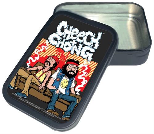 Cheech and Chong Cartoon Large Stash Tin - Image 2