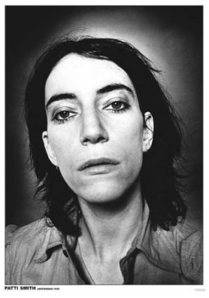 Patti Smith Amsterdam 1976 Close Up A1 Poster