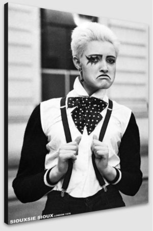 Siouxsie Sioux London 1976 A1 Poster - Poster 59.5x84cm Blockmounted