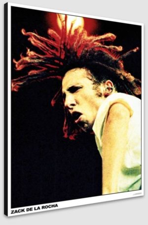 Rage Against the Machine Zack de la Rocha A1 Poster - Poster 59.5x84cm Blockmounted