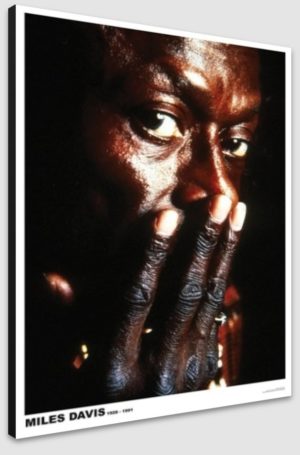 Miles Davis 1926-1991 A1 Poster - Poster 59.5x84cm Blockmounted