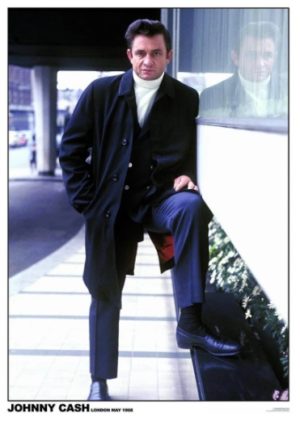 Johnny Cash London 1968 A1 Poster