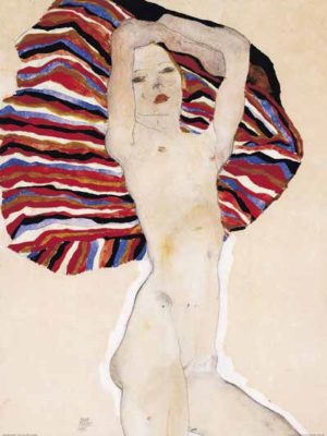 Egon Schiele - Nude Woman Art Print