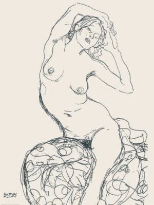 Gustav Klimt - Seated Woman