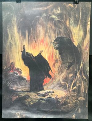 Frank Frazetta - Sorcerer Canvas Print - Image 2