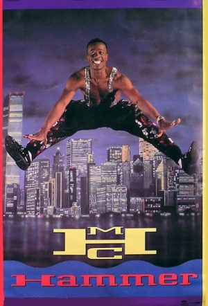 MC Hammer Jump Poster (Published 1991, some wear)