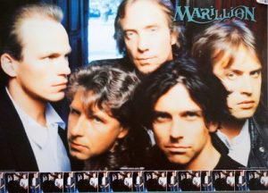 Marillion Band Poster (Published 1989, some wear)