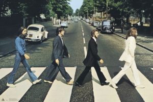 The Beatles Abbey Road Album Cover Poster