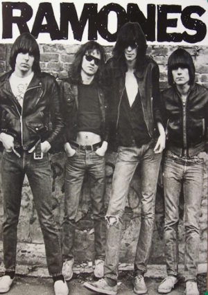 Ramones First Album Cover Poster