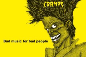 The Cramps Bad Music Poster