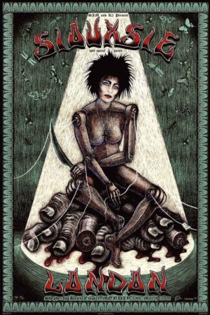 Siouxsie Sioux Concert London Poster