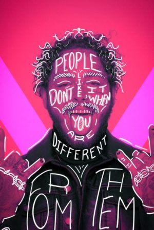Post Malone Different Poster