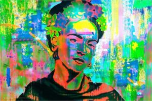 Frida Kahlo Psychedelic