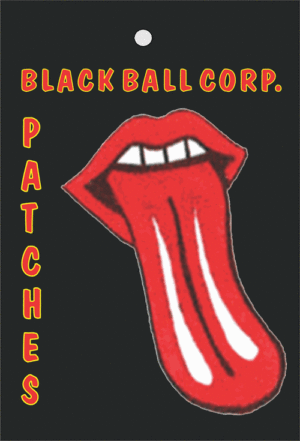 Tongue Embroidered Sew On Patch - Image 2