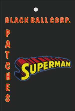 Superman 11.5x5cm Embroidered Sew On Patch - Image 2