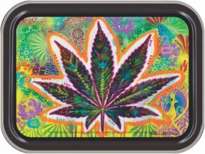 Dean Russo - Psychedelic Leaf Large Stash Tin