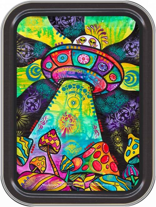 Dean Russo - Alien Space Ship Large Stash Tin