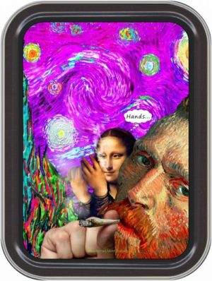 Starry Night High Large Stash Tin