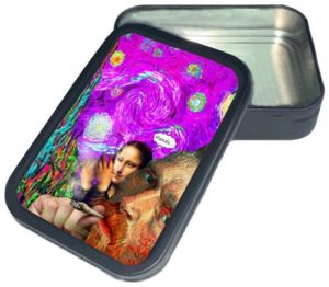 Starry Night High Large Stash Tin - Image 2