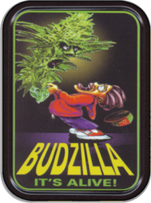 Mikio Kennedy - Budzilla Large Stash Tin