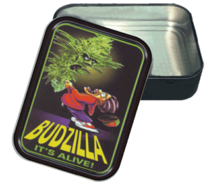 Mikio Kennedy - Budzilla Large Stash Tin - Image 2