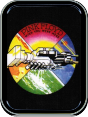 Pink Floyd Wish You Were Here Symbol Large Stash Tin