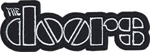 The Doors Logo Embroidered Sew On Patch