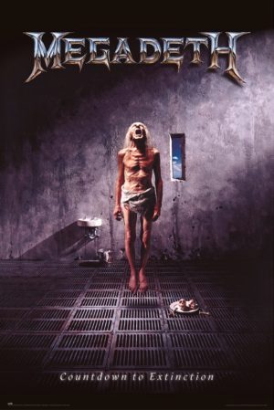 Megadeth Countdown to Extinction Album Cover Poster