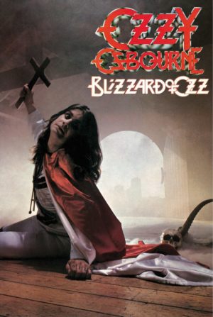 Ozzy Osbourne Blizzard of Ozz Album Cover Poster