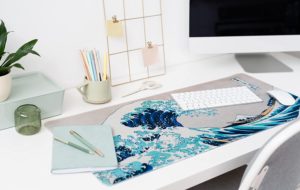 Katsushika Hokusai – The Great Wave off Kanagawa XL Mouse Mat - Image 2