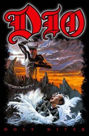 Dio Holy Diver Album Cover Poster