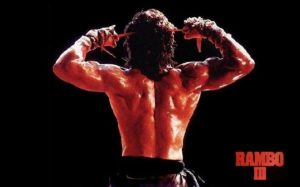 Rambo III Poster (Published 1988, some wear)