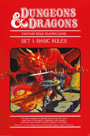 Dungeons & Dragons Basic Rules Cover Poster