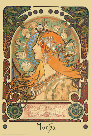 Alphonse Mucha - Zodiac Poster