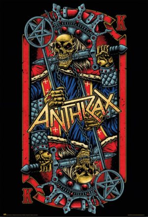 Anthrax Evil Twin Single Cover Poster