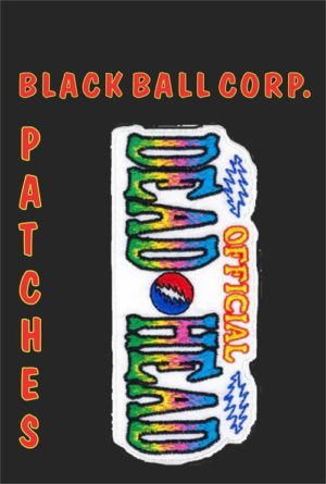 Grateful Dead Official 11.5x5.5cm Embroidered Sew On Patch - Image 2