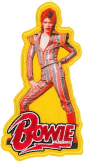 David Bowie Pose Embroidered Sew-On Patch