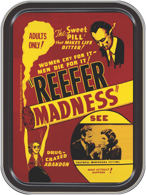 Reefer Madness Large Stash Tin