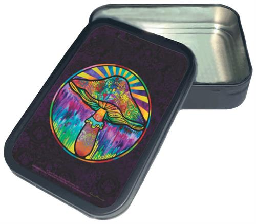 Dean Russo - Psychedelic Mushroom Large Stash Tin - Image 2