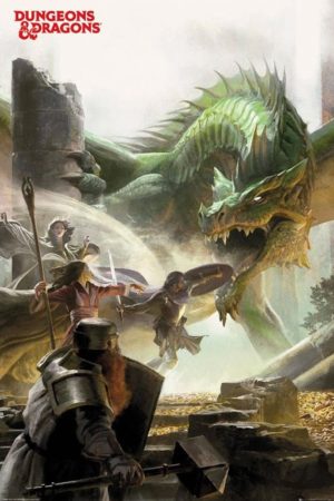 Dungeons and Dragons Adventure Poster