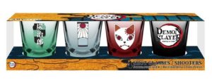 Demon Slayer Symbols Shot Glasses