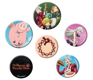 Seven Deadly Sins Mix Badge 6 Pack - Image 2