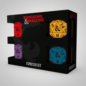 Dungeons and Dragons Espresso Mug Set