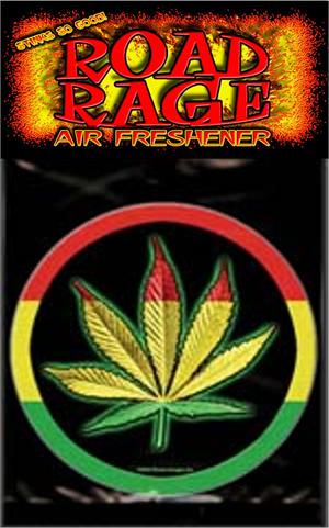 Rasta Leaf Air Freshener