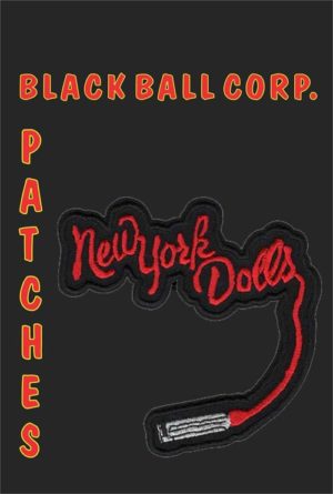 New York Dolls Embroidered Sew-On Patch - Image 2