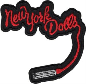 New York Dolls Embroidered Sew-On Patch