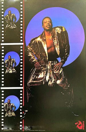 MC Hammer Collage Poster (Published 1991, some wear)