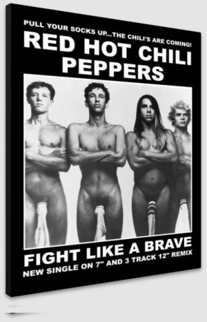 Red Hot Chili Peppers Fight Like A Brave A1 Poster - Poster 59.5x84cm Blockmounted