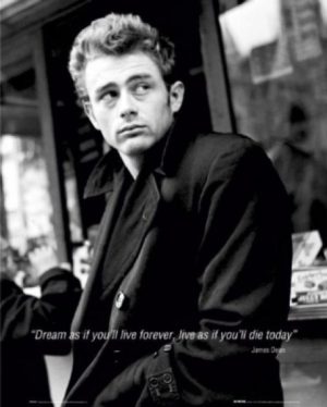 James Dean Dream Mini Poster